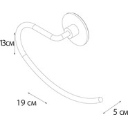 Полотенцедержатель Fixsen Round FX-92111 фото 3