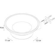 Мыльница Fixsen Trend FX-97808, цвет чёрный матовый фото 3