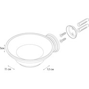 Мыльница Fixsen Laguna GR-7808 фото 3