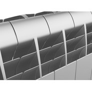Радиатор Royal Thermo Biliner 350 Silver Satin 320х430 мм (4 секции) фото 3
