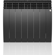 Радиатор Royal Thermo BiLiner 500 Noir Sable 640х570 мм (8 секций) фото 2