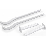 Комплект кронштейнов Royal Thermo RT06, белый фото 