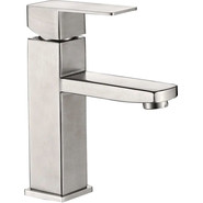 Смеситель для раковины Haiba HB10803, нержавеющая сталь фото 