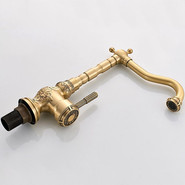 Смеситель для кухни Gerhans K14218, бронза фото 3