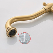 Смеситель для кухни Gerhans K14218, бронза фото 5