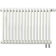 Радиатор Zehnder Charleston Retrofit 2056 760х560 мм (16 секций) нижнее подключение фото 