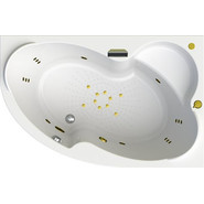 Ванна гидромассажная Радомир Ирма 169x110 см R (Гидромассаж "Люкс" Gold) фото 