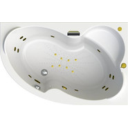 Ванна гидромассажная Радомир Ирма 149x96 см R (Гидромассаж "Фитнес" Gold) фото 