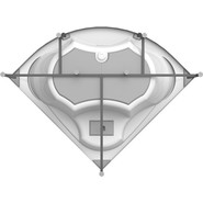 Ванна акриловая Радомир Сандра 149x149 см (в комплекте каркас) фото 4