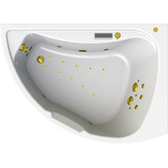 Ванна гидромассажная Радомир Альбена 168x120 см R (Гидромассаж "Люкс" Gold) фото 