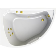 Ванна гидромассажная Радомир Альбена 168x120 см L (Гидромассаж "Релакс" Gold) фото 