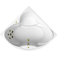 Ванна гидромассажная Радомир Филадельфия 168x168 см (Гидромассаж "Стандарт" Bronze) фото 