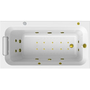 Ванна гидромассажная Радомир Хельга 170x90 см (Гидромассаж "Терапия" Gold) фото 