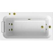 Ванна гидромассажная Радомир Хельга 170x90 см (Гидромассаж "Релакс" Bronze) фото 