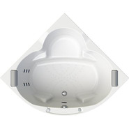 Ванна гидромассажная Радомир Сорренто 140x140 см (Гидромассаж "Стандарт" Chrome) фото 