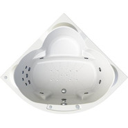 Ванна гидромассажная Радомир Сорренто 148x148 см (Гидромассаж "Терапия" Chrome) фото 