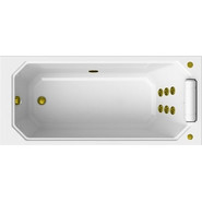 Ванна гидромассажная Радомир Уэльс 170x75 см (Гидромассаж "Стандарт" Bronze) фото 