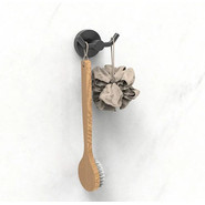 Двойной крючок Haiba HB8705-2, цвет чёрный матовый фото 3