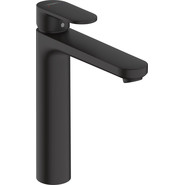 Смеситель для раковины высокий Hansgrohe Vernis Blend 71552670, черный матовый фото 