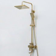 Душевая стойка для ванны WasserKraft Aisch A15501, золото фото 2