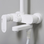 Душевая стойка WasserKraft Mindel A18501, белый фото 5