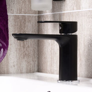 Смеситель для раковины WasserKraft Elbe 7403, чёрный фото 5