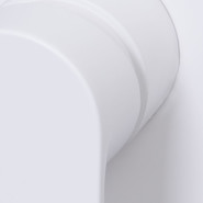 Смеситель для ванны WasserKraft Mindel 8571, белый фото 4