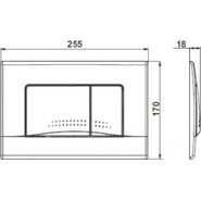 Кнопка смыва Roca Active 32B 8901130B0, белый фото 2
