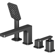 Смеситель для ванны Timo Torne 4330/03Y, черный матовый фото 