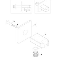 Душевая система для душа Azario Tevis AZ-15490721 фото 5