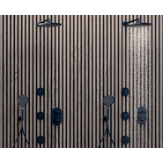 Верхний душ Bossini Apice 280x280 мм H70430I.073, черный матовый фото 3