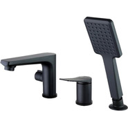 Смеситель для ванны Lemark Bronx LM3745BL, черный фото 