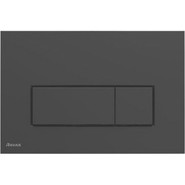 Кнопка смыва Ravak Uni Slim X01744, чёрный матовый фото 