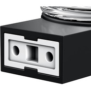 Стакан для зубных щеток Keuco Plan 14950379000, цвет чёрный матовый фото 5