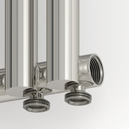 Радиатор Сунержа Эстет-1 225х500 мм (5 секций) 00-0311-5005 нижнее правое подключение фото 2