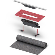 Трап TECEdrainprofile 160 см 671600, нержавеющая сталь, сатин фото 3