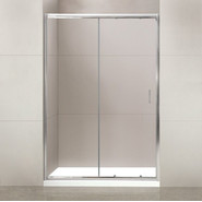 Душевая дверь BelBagno 150 см UNO-195-BF-1-150-C-Cr, хром/прозрачное фото 2