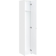 Пенал напольный Акватон Лондри 31 см 1A260603LH010, белый глянец фото 2