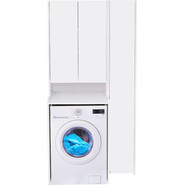 Пенал напольный Акватон Лондри 31 см 1A260603LH010, белый глянец фото 3