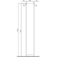 Пенал напольный Акватон Лондри 31 см 1A260603LH010, белый глянец фото 5