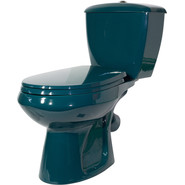 Унитаз-компакт Оскольская керамика Элисса Стандарт зеленый с полипропиленовой крышкой 43325130202 фото 2