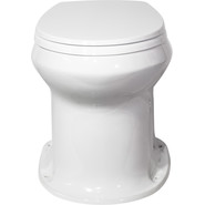 Унитаз приставной Оскольская керамика Дачный Стандарт с полипропиленовой крышкой 46901100002 фото 3