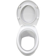 Унитаз приставной Оскольская керамика Дачный Стандарт с полипропиленовой крышкой 46901100002 фото 4