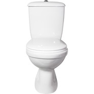 Унитаз-компакт Оскольская керамика Суперкомпакт Стандарт (вертикальный выпуск) с полипропиленовой крышкой 47301110322 фото 3