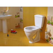 Унитаз-компакт Оскольская керамика Детский Стандарт с полипропиленовой крышкой 47901130022 фото 4