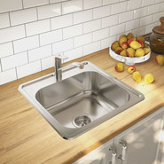 Кухонная мойка Iddis Strit STR48S0i77 0,8 мм, сатин фото 2