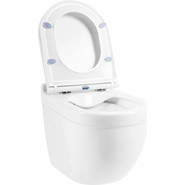 Унитаз подвесной безободковый BelBagno Senso-R BB017CHR фото 2