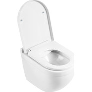 Унитаз подвесной безободковый BelBagno Senso-R BB017CHR фото 4