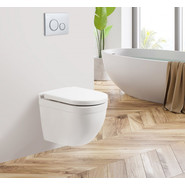 Унитаз подвесной безободковый BelBagno Senso-R BB017CHR фото 6