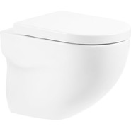 Унитаз подвесной безободковый BelBagno Onda BB066CHR фото 2